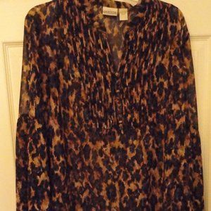 Chicos size 3 animal print tunic